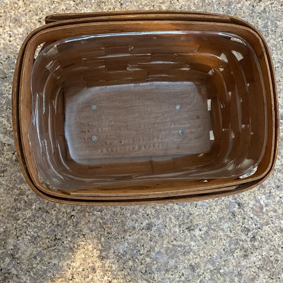 Longaberger Cradle Rocker Handmade Basket - Picture 9 of 17